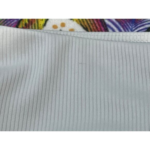 Lucky In Love Skort Medium Velour Multicolor Athletic Tennis Golf Pockets Preppy - Picture 7 of 8